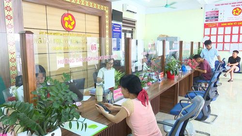 Trung tâm Phục vụ hành chính công xã Đông Cuông.