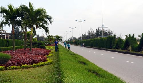 Phường Đồng Hới chú trọng đầu tư chỉnh trang, nâng cấp hạ tầng cơ sở ở Bảo Ninh, thu hút đầu tư - Ảnh: H.Tr