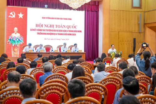 Trưởng Ban Tuyên giáo và Dân vận Trung ương Trịnh Văn Quyết phát biểu chỉ đạo tại Hội nghị