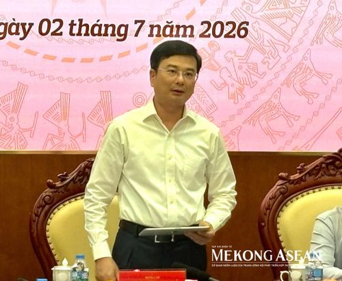 Phó Thống đốc Ngân hàng Nhà nước Phạm Thanh Hà chỉ đạo cuộc họp. Ảnh: Thu Trang/Mekong ASEAN