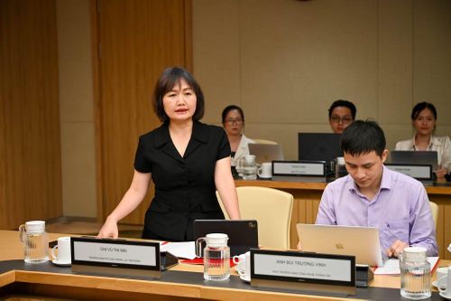Bà Vũ Thị Mai – Trưởng ban Tổ chức nhân lực Tập đoàn Viettel. Ảnh: Lê Minh Sơn