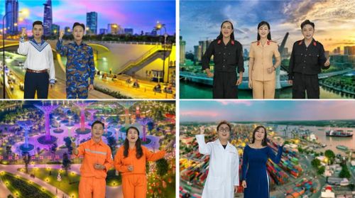 Hơn 50 văn nghệ sĩ tiêu biểu tham gia MV “Thành phố sáng tên Người”