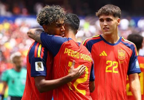 Yamal đã bắt đầu mơ về danh hiệu vô địch World Cup cùng Tâ Ban Nha. Nguồn: Reuters.