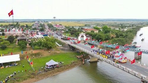 Khu di tích quốc gia đặc biệt Đôi bờ Hiền Lương-Bến Hải, nơi diễn ra khai mạc Lễ hội Vì hòa bình năm 2026.
