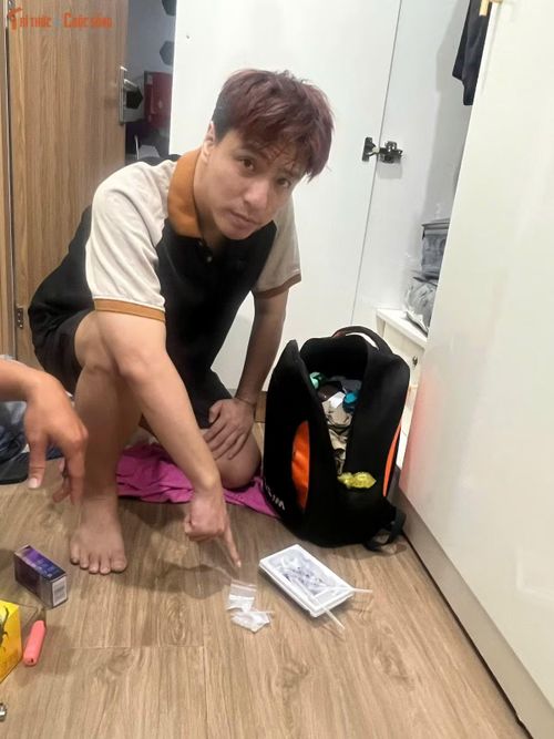 Thời điểm ca sĩ Tăng Nhật Tuệ bị bắt cùng tang vật