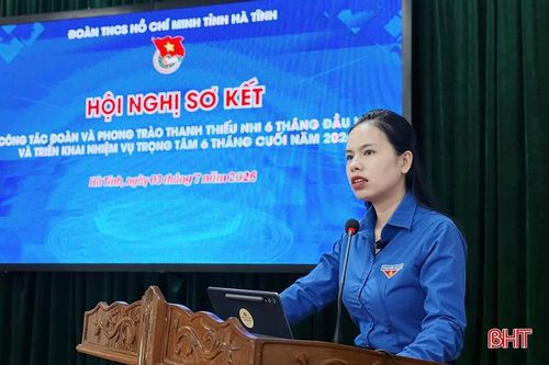 Phó Chủ tịch Ủy ban MTTQ Việt Nam tỉnh, Bí thư Tỉnh đoàn, Chủ tịch Hội LHTN Việt Nam tỉnh Nguyễn Ny Hương kết luận hội nghị.