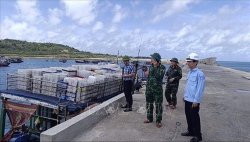 Đặc khu Bạch Long Vĩ tập trung lãnh đạo, chỉ đạo, triển khai các biện pháp ứng phó bão số 1 ở mức cao nhất. Ảnh: TTXVN phát