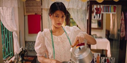 Sau những góp ý ở vai diễn đầu tay, Thiên Ân dần ghi dấu với hai bộ phim trăm tỷ liên tiếp là Nụ hôn bạc tỷ và Hẹn em ngày nhật thực. Ảnh: FBNV.