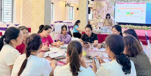 Các lớp tập huấn về khởi sự kinh doanh dành cho hội viên phụ nữ được tổ chức tại nhiều địa phương.