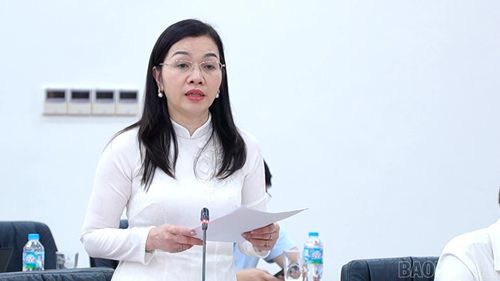 Lãnh đạo Ban Tổ chức Tỉnh ủy Thái Nguyên phát biểu tham luận.