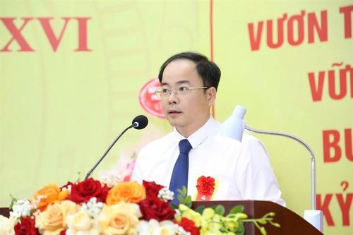 Ông Lê Ngọc Thanh - Giám đốc Sở Văn hóa, Thể thao và Du lịch tỉnh Quảng Ninh phát biểu tại hội nghị.
