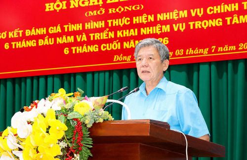 Bí thư Tỉnh ủy Đồng Tháp Ngô Chí Cường