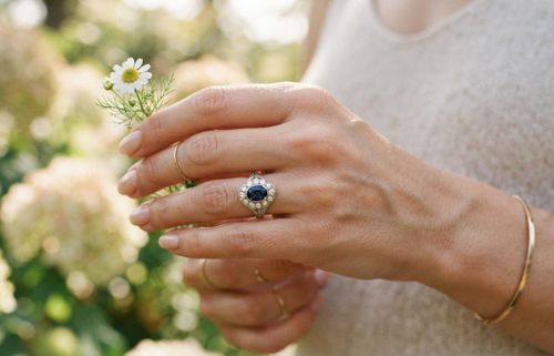 Ngón áp út đeo nhẫn được xem như vị trí của sự gắn kết vĩnh cửu. (Ảnh: LIIA)
