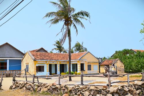  Kiến trúc của những ngôi nhà chủ yếu hình chữ L 