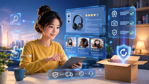 Người mua nên kiểm tra kỹ các thông số kỹ thuật, hình ảnh thực tế từ người dùng trước đó và chính sách đổi trả của gian hàng để đảm bảo sản phẩm đúng với mô tả. Đồ họa: Thái Bình