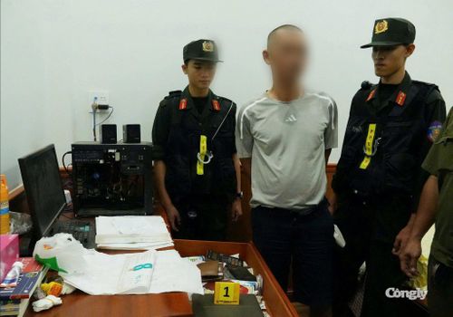 Các đối tượng hoạt động cờ bạc bị Công an TP Cần Thơ bắt giữ.