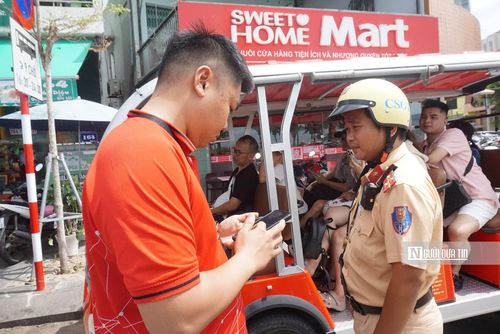 Chỉ trong một buổi sáng tuần tra, lực lượng chức năng xử lý 4 trường hợp xe điện du lịch chạy sai giờ, sai tuyến