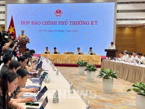 Toàn cảnh họp báo. Ảnh: BNEWS/TTXVN