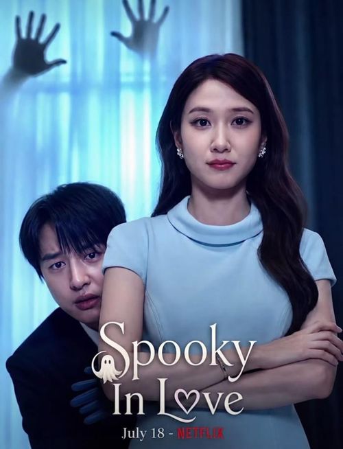 Park Eun Bin và Yang Se Jong trong series Spooky in Love, sẽ phát hành trên Netflix vào tháng 7. Ảnh: KINEMASTER