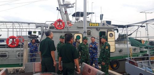 Ban Chỉ huy BĐBP tỉnh triển khai các biện pháp ứng phó với cơn bão số 1 theo phương châm "4 tại chỗ".