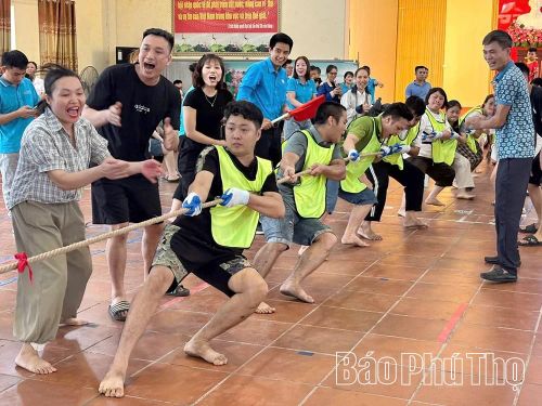 Công đoàn xã Bình Phú tổ chức giải thể thao trong đoàn viên, người lao động năm 2026.