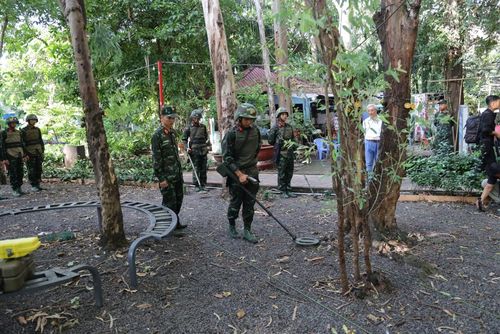 Lực lượng chức năng TP Hồ Chí Minh sẽ dùng công nghệ hiện đại để tìm hài cốt liệt sĩ tại Công viên Lê Thị Riêng.