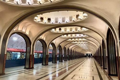 Hệ thống metro tại Nga qua ống kính du khách Việt Nam, năm 2025. Ảnh: Nguyễn Thu Hương.