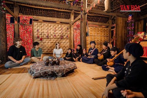Bản làng Thái Hải (xã Tân Cương) hiện vẫn gìn giữ được nét văn hóa đặc trưng