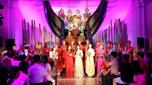 Biểu diễn nghệ thuật truyền thống vào mỗi tối cuối tuần tại Bảo tàng TPHCM. Ảnh: BẢO TÀNG TPHCM CUNG CẤP