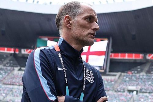HLV Tuchel khích lệ các cầu thủ Anh vượt qua sức nặng lịch sử. Ảnh: FA