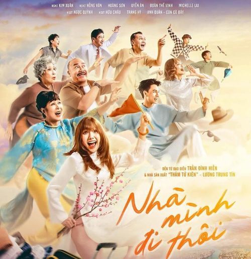 NSND Hồng Vân và NSƯT Hữu Châu đảm nhận những nhân vật thuộc thế hệ đi trước trong Nhà Mình Đi Thôi. Ảnh: NSX