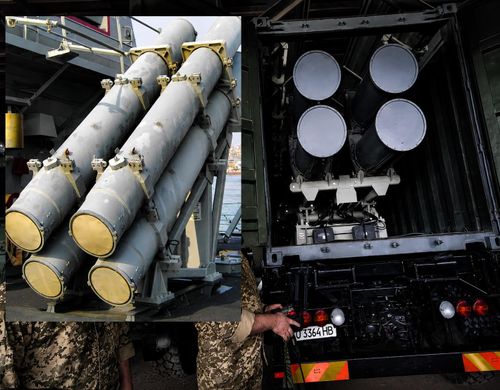 Hệ thống phòng thủ bờ biển Harpoon do Mỹ cung cấp. Ảnh: Defence-blog.