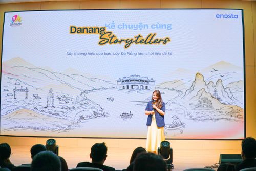 Buổi giới thiệu nền tảng Danang Storytellers với cộng đồng. Ảnh: Thu Thảo
