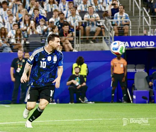 Siêu sao Lionel Messi ghi 6 bàn chỉ trong 3 trận đầu ở World Cup 2026. Ảnh: T.N
