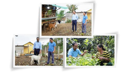 Từ kinh nghiệm nhiều năm công tác, ông K’Lớ đồng hành với người dân trong phát triển kinh tế