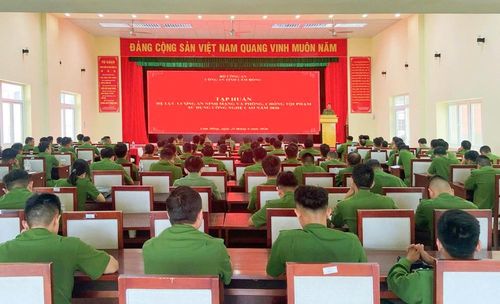 Công an tỉnh Lâm Đồng tổ chức lớp tập huấn nghiệp vụ cho lực lượng An ninh mạng và phòng, chống tội phạm sử dụng công nghệ cao