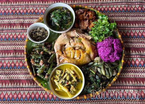 Các món ăn đặc trưng của ẩm thực vùng cao Vân Sơn.
