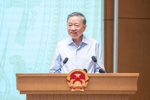 Tổng Bí thư, Chủ tịch nước Tô Lâm phát biểu chỉ đạo Hội nghị. Ảnh: Phạm Thắng