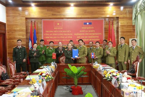  Tăng cường công tác hợp tác trong đảm bảo ANQG giữa tỉnh Sơn La và các tỉnh Bắc Lào. 