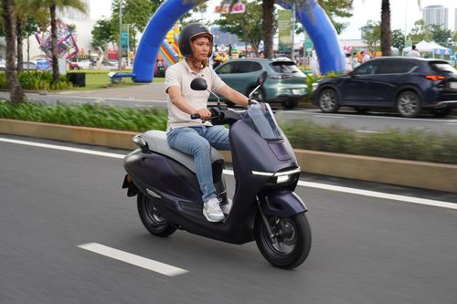  UC3 là mẫu xe mới nhất được Honda giới thiệu, với thiết kế phù hợp nam giới. Ảnh: Đan Thanh. 