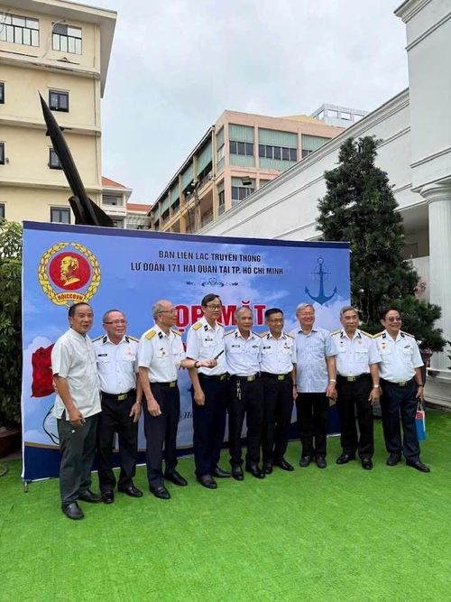 Hội Cựu quân nhân Lữ đoàn 171, trong một lần họp mặt kỷ niệm ngày nhập ngũ vào Lữ đoàn 171 hải quân tại TP.HCM