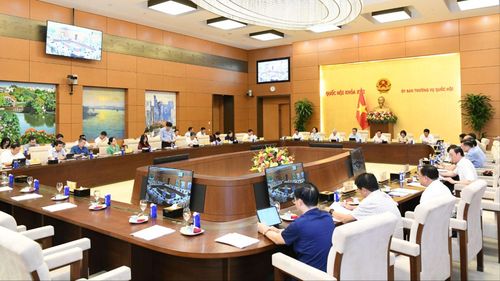  Quang cảnh cuộc họp. Ảnh: CẨM HÀ 