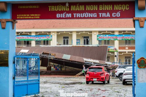 Bão số 1 cũng gây thiệt hại nhiều cơ sở vật chất, các công trình công cộng.