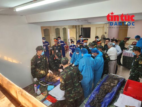 Khu vực lấy mẫu và lưu mẫu.