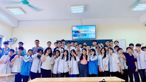 Phạm Hoàng Minh cho biết, em đã được học ở một môi trường thực sự chất lượng. Ảnh: NVCC