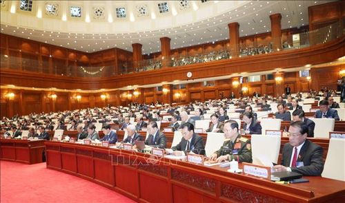 Các đại biểu tham dự Kỳ họp. Ảnh: Xuân Tú/PV TTXVN tại Lào