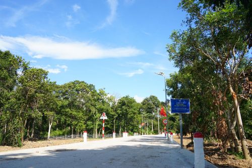 Cầu Bombi sau khi hoàn thành đưa vào sử dụng