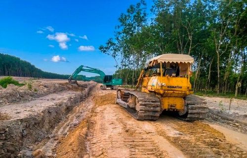 Thi công dự án cao tốc TP.HCM - Chơn Thành