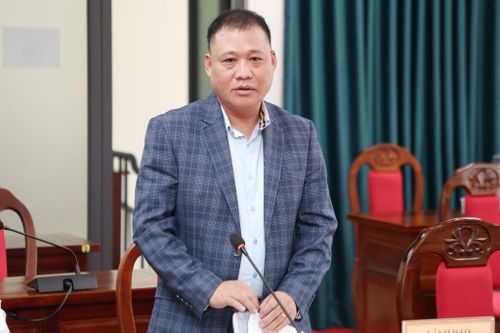 Phó Giám đốc Báo và Phát thanh, Truyền hình Lâm Đồng Bùi Thanh Quang thông tin về một số hoạt động lớn của đơn vị trong thời gian tới