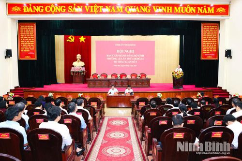 Quang cảnh thảo luận tại tổ số 5.